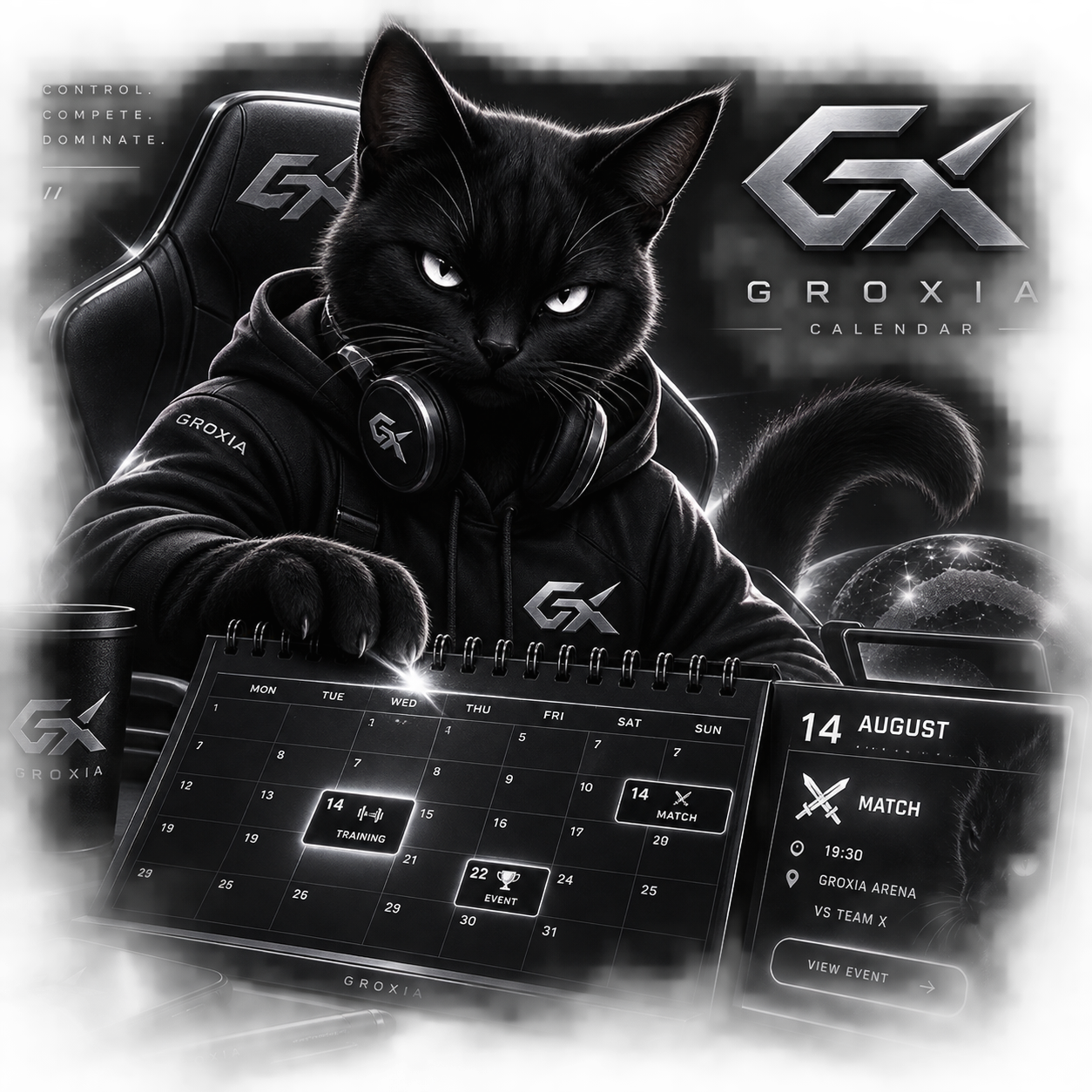 Groxia mascot